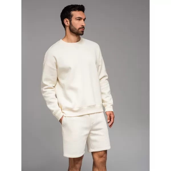  Sweatshirt + Shorts OMBRE Z108 CREME 