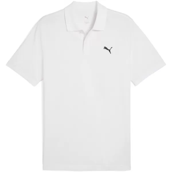  Herren t -Shirt mit einem Kragen PUMA ESS PIQUE POLO 682554-02 WEIß 