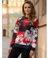 Funktionaler Sweatshirt -Prämie von Frauen ALTISPORT VOJ/ALW036PL/MI01 FLECKEN