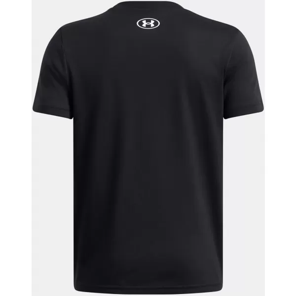 T-Shirt für Jungen UNDER ARMOUR B SPORTSTYLE LC SS 1389962-001 SCHWARZ 