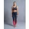 Frauenfunktional Sport Bra Premium ALTISPORT VOJ/ALW109POD01 ROTSCHWARZ