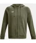 Herren-Sweatshirt UNDER ARMOUR RIVAL FLEECE FZ HOODIE 1379767-390 GRÜN