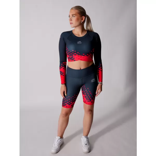  Funktionelle Erntedopie von Frauen ALTISPORT VOJ/ALW109TR04 ROTSCHWARZ 