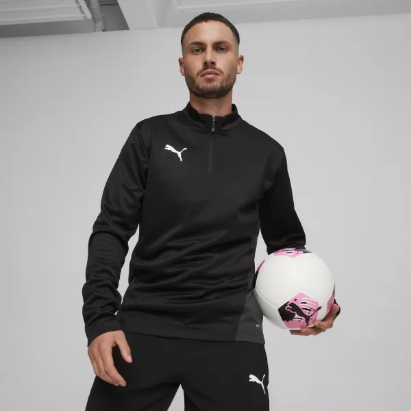  Hemd PUMA TEAMGOAL TRAINING 1/4 ZIP TO 658629_03 PUMA SCHWARZ/WEIß/DUNKELGRAU 