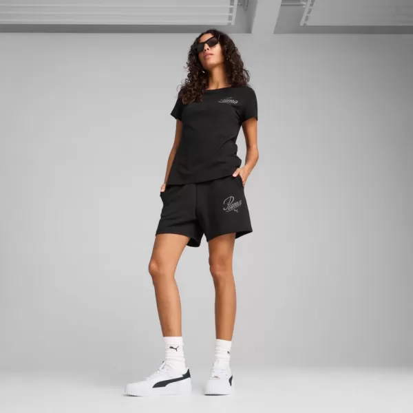  Hemd PUMA ESS SCRIPT TEE 684982-01 SCHWARZ 