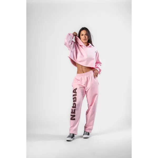  Lockere, weite Jogginghose BOYFRIEND STYLE 432 PINK Nebbia 