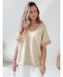 Hemd DSTREET SHINE LOVE RY2914 BEIGE