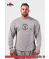 Übergroßer Kapuzenpullover ohne Kapuze SIGNATURE 797 LIGHT GREY Nebbia