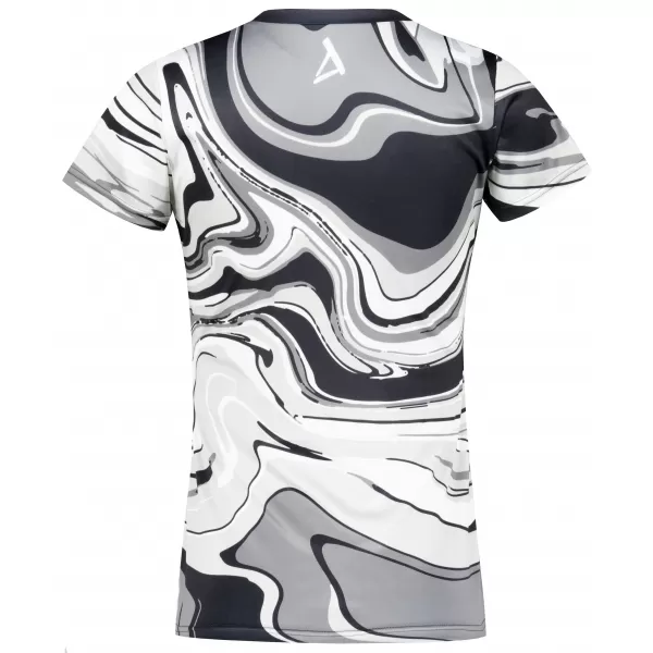  Hochwertiges Funktions-T-Shirt für Damen ALTISPORT VOJ/ALW099TR01 SCHWARZ UND WEIß 