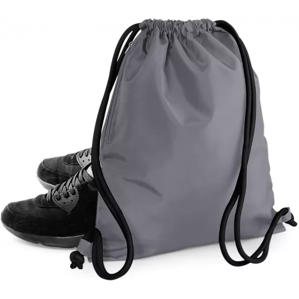  | BG 110 GRAU MARL/SCHWARZ BagBase 