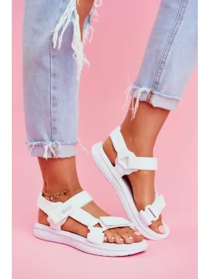 Damensandalen BIG STAR FF274A603 WEISS Big Star Shoes