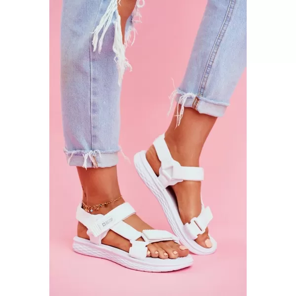  Damensandalen BIG STAR FF274A603 WEISS Big Star Shoes 
