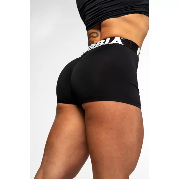  Fitness-Shorts mit hoher Taille GLUTE PUMP 240 BLACK Nebbia 