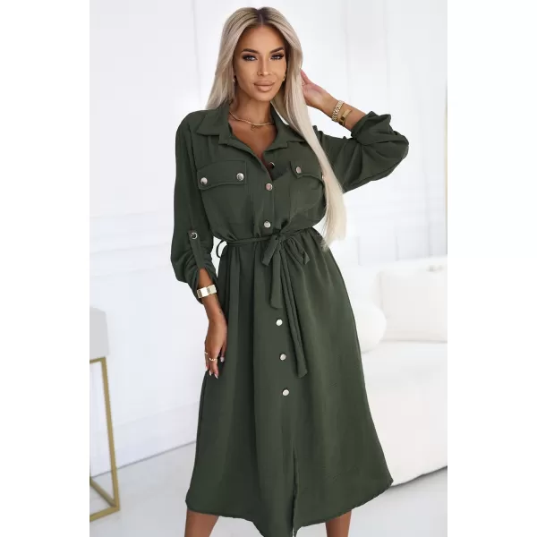 Kleid NUMOCO 531-5 KHAKI 