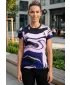 Hochwertiges Funktions-T-Shirt für Damen ALTISPORT VOJ/ALW099TR01 SCHWARZ LILA