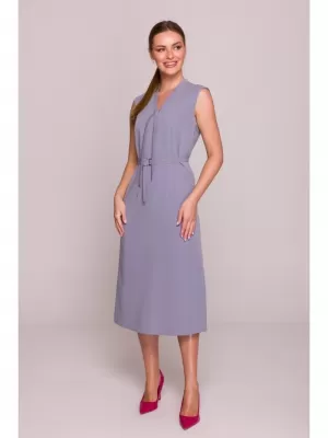 Kleid STYLOVE S410 TAUBENGRAU
