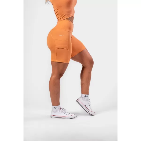  Radlerhose mit hoher Taille ELITE 467 ORANGE Nebbia 