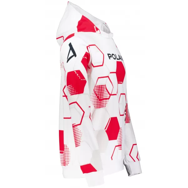  Funktionaler Sweatshirt -Premium von Männern ALTISPORT VOJ/ALM036PL/MI01 HEXA-WH 