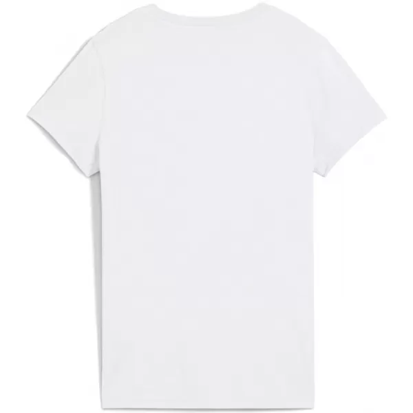 Hemd PUMA ESS METALLIC NO. 1 LOGO TEE 631536-52 WEIß 