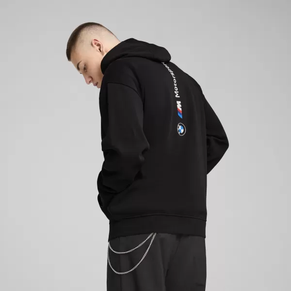  Herren -Sweatshirt PUMA BMW MMS ESS+ FZ HDED JACKET 630629_01 PUMA SCHWARZ 