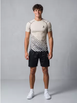Funktionelle Kompression von Männern t -Shirt Premium ALTISPORT VOJ/ALM109TR04 HELLBRAUN