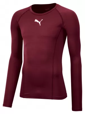 Hemd PUMA LIGA BASELAYER TEE LS 655920_09 CORDOVAN