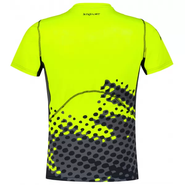  Funktionelle Kompression von Männern t -Shirt Premium ALTISPORT VOJ/ALM109TR04 FLUO GELB 