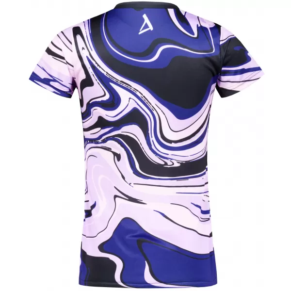  Hochwertiges Funktions-T-Shirt für Damen ALTISPORT VOJ/ALW099TR01 SCHWARZ LILA 