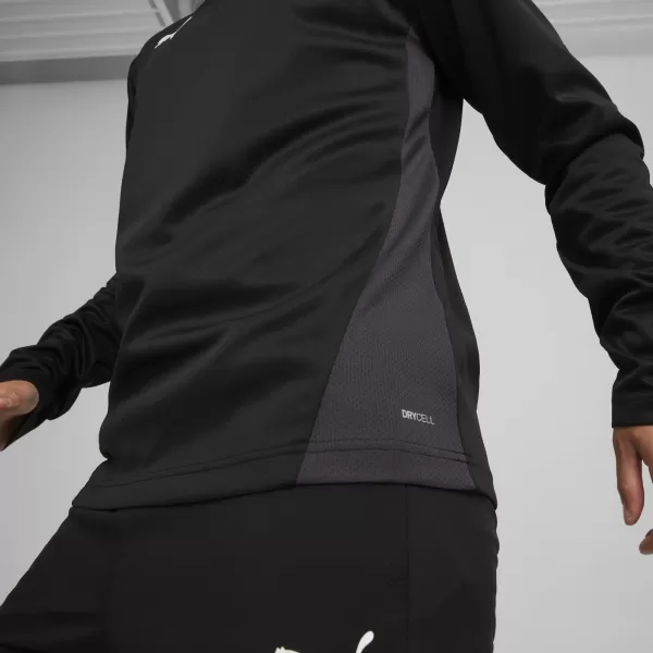  Hemd PUMA TEAMGOAL TRAINING 1/4 ZIP TO 658629_03 PUMA SCHWARZ/WEIß/DUNKELGRAU 