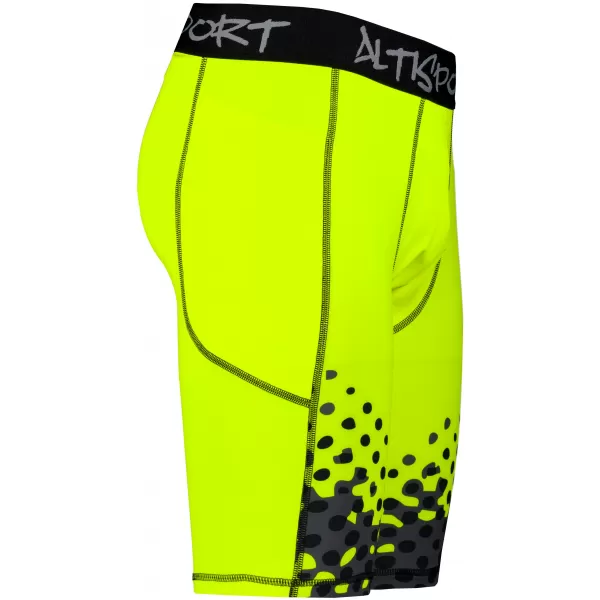  Männersport -Leggings über den Knien der Prämie ALTISPORT VOJ/ALM109LEG02 FLUO GELB 