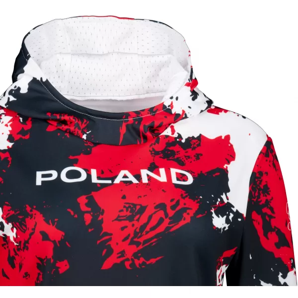  Funktionaler Sweatshirt -Prämie von Frauen ALTISPORT VOJ/ALW036PL/MI01 FLECKEN 