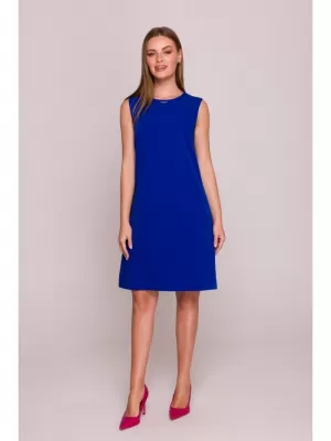Kleid STYLOVE S408 KÖNIGSBLAU