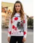 Funktionaler Sweatshirt -Prämie von Frauen ALTISPORT VOJ/ALW036PL/MI01 HEXA-WH