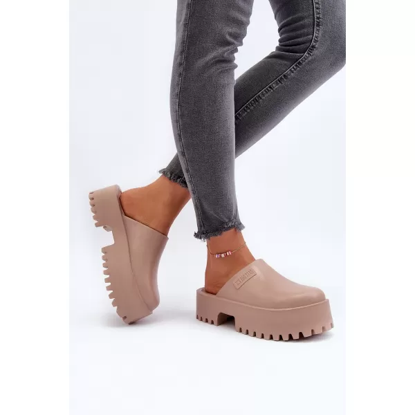  Damenhausschuhe BIG STAR NN274016 BEIGE Big Star Shoes 