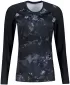 Frauen funktionales t -Shirt mit langen Ärmeln Premium ALTISPORT VOJ/ALW110TR03 SCHWARZ