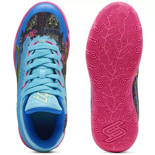  Damen PUMA STEWIE 3 MIDNIGHT IN TOKYO 380070_01 HELLER AQUA / FLURU PINK DOG 