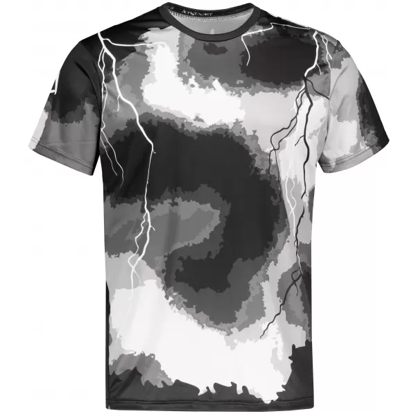  Männer funktionaler T -Shirt Premium ALTISPORT VOJ/ALM113TR01 GRAU 