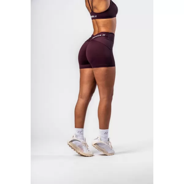  Shaping-Shorts mit V-förmiger Taille STRONG BEAUTY 428 DARK RED Nebbia 