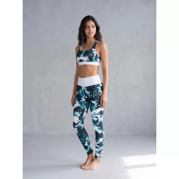  Frauenfunktional Sport Bra Premium ALTISPORT VOJ/ALW110POD01 BLAU -WHITE 