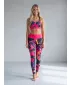 Frauenfunktional Sport Bra Premium ALTISPORT VOJ/ALW110POD01 PINK -BLACK