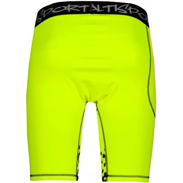  Männersport -Leggings über den Knien der Prämie ALTISPORT VOJ/ALM109LEG02 FLUO GELB 