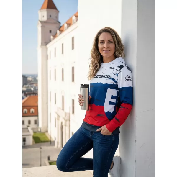  Funktionaler Sweatshirt -Prämie von Frauen ALTISPORT VOJ/ALW036SL/MI01 NARREN 