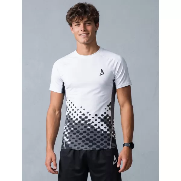  Funktionelle Kompression von Männern t -Shirt Premium ALTISPORT VOJ/ALM109TR04 WEIß 