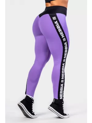 Leggings mit hoher Taille ICONIC 209 LILA Nebbia