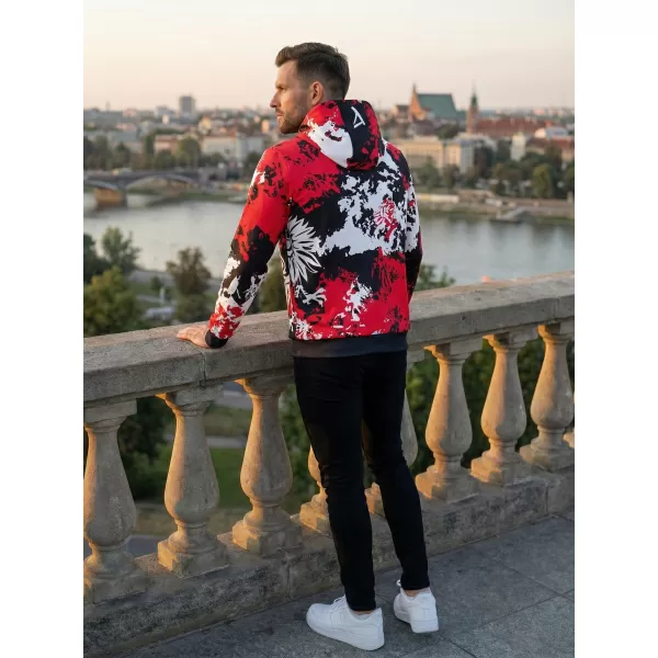  Funktionaler Sweatshirt -Premium von Männern ALTISPORT VOJ/ALM036PL/MI01 FLECKEN 