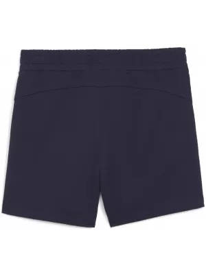 Damenshorts PUMA TEAMGOAL CASUALS SHORTS WMN 658611_06 PUMA NAVY/PUMA WHITE