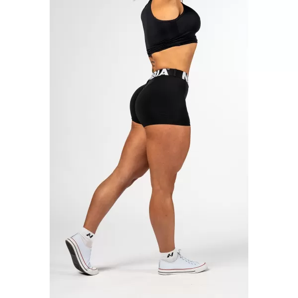  Fitness-Shorts mit hoher Taille GLUTE PUMP 240 BLACK Nebbia 