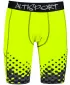 Männersport -Leggings über den Knien der Prämie ALTISPORT VOJ/ALM109LEG02 FLUO GELB