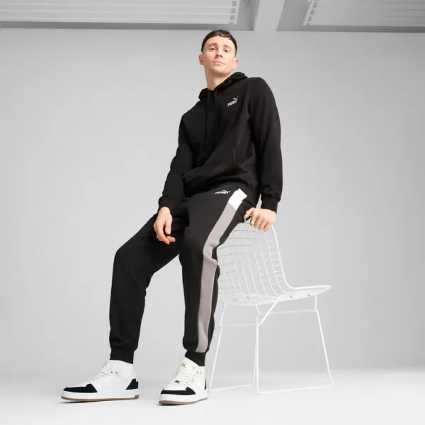  Herren-Jogginghose PUMA ESS BLOCK SWEATPANTS FL CL 684688-01 SCHWARZ 