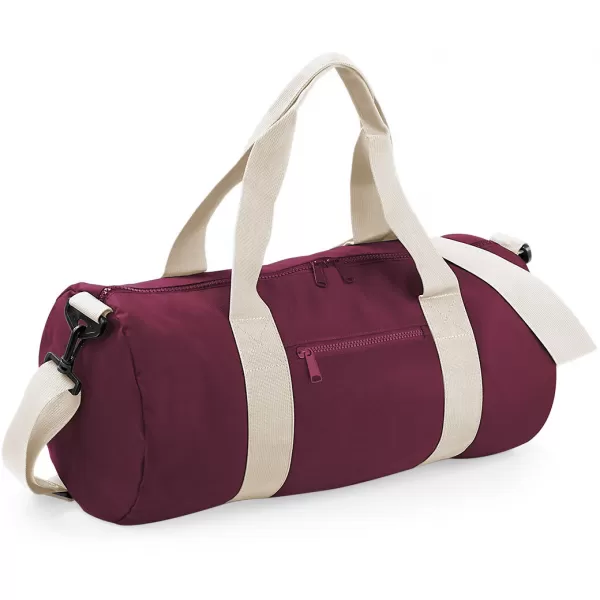  | BG 140 BURGUND/OFF WHITE BagBase 